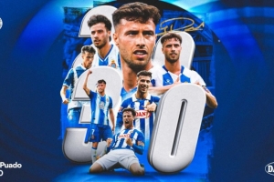 官方：西班牙人27岁前锋普阿多续约至2030年